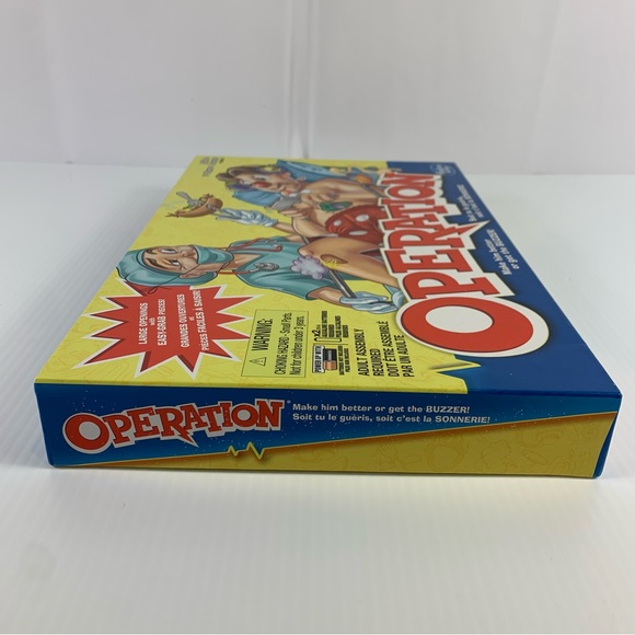 Operation Board Game 2013 Hasbro Tested Buzz & Nose Lights Up 100% Complete - Picture 5 of 16